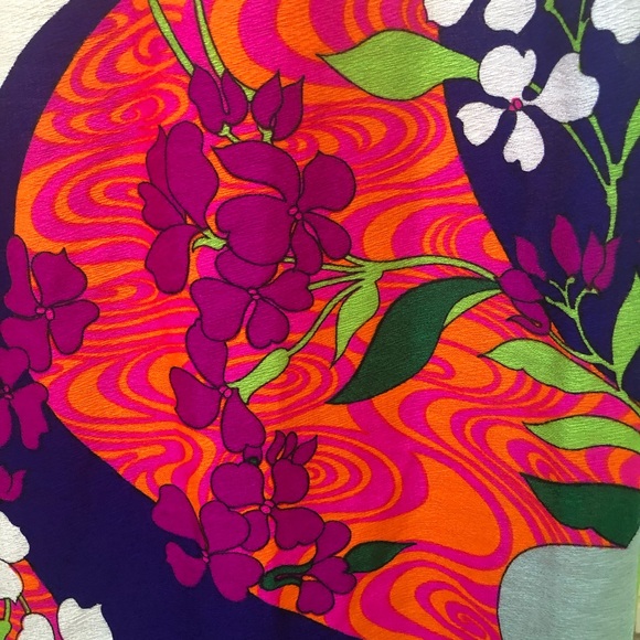 Vintage Alice of California Maxi Wrap Skirt - Picture 2 of 11